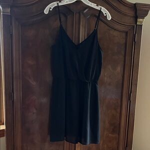 Forever 21 Sleek Black Mini Dress